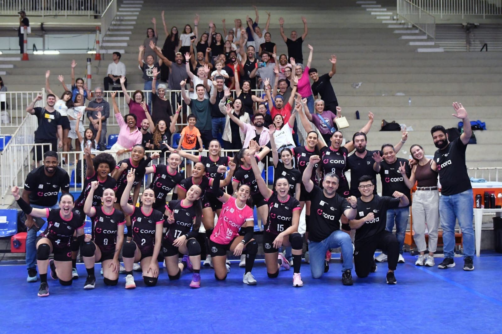 Cora São Caetano recebe Sesi Bauru pelo primeiro confronto das semifinais do Paulista de Vôlei Feminino